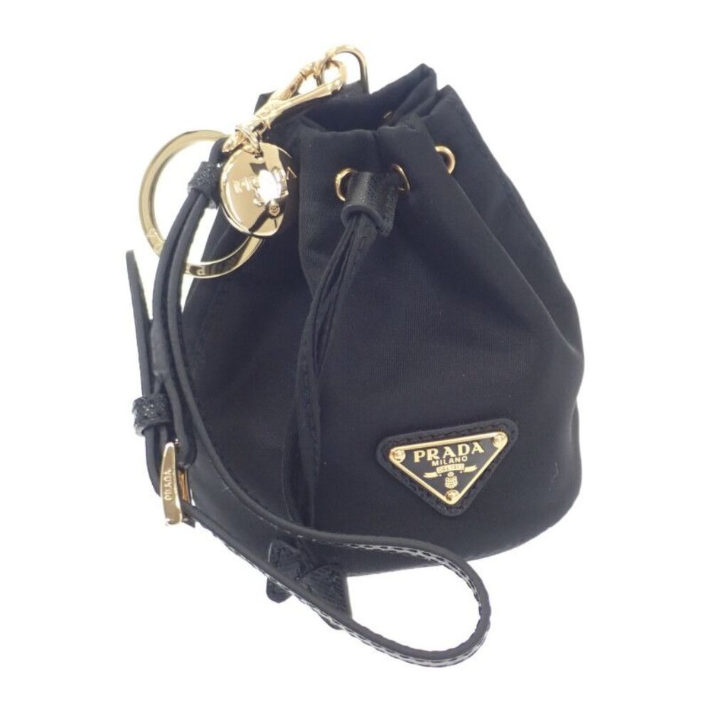 Prada Mini Icon 1 Tt202 2 Dmk f0632 Bag Charm Nylon Black